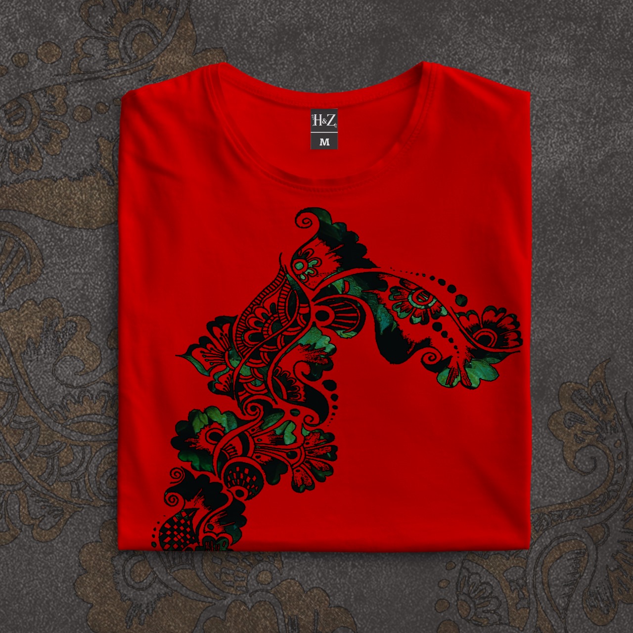 Inkleaf Art Unisex Crew Neck T-Shirt - Image 17