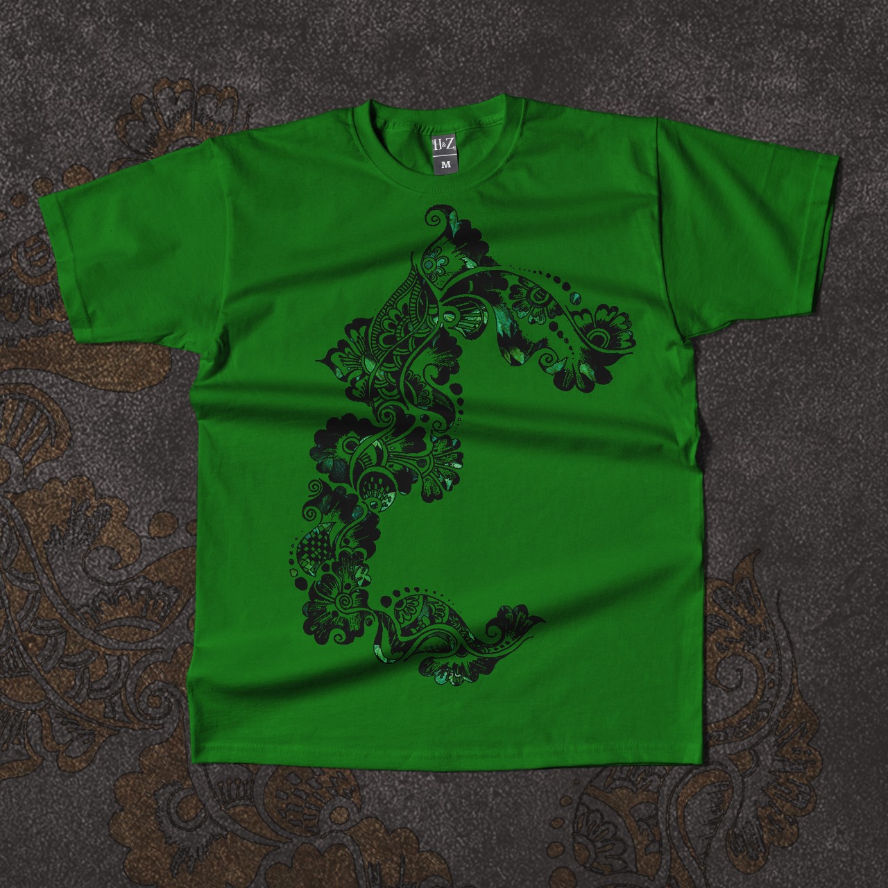 Inkleaf Art Unisex Crew Neck T-Shirt - Image 7