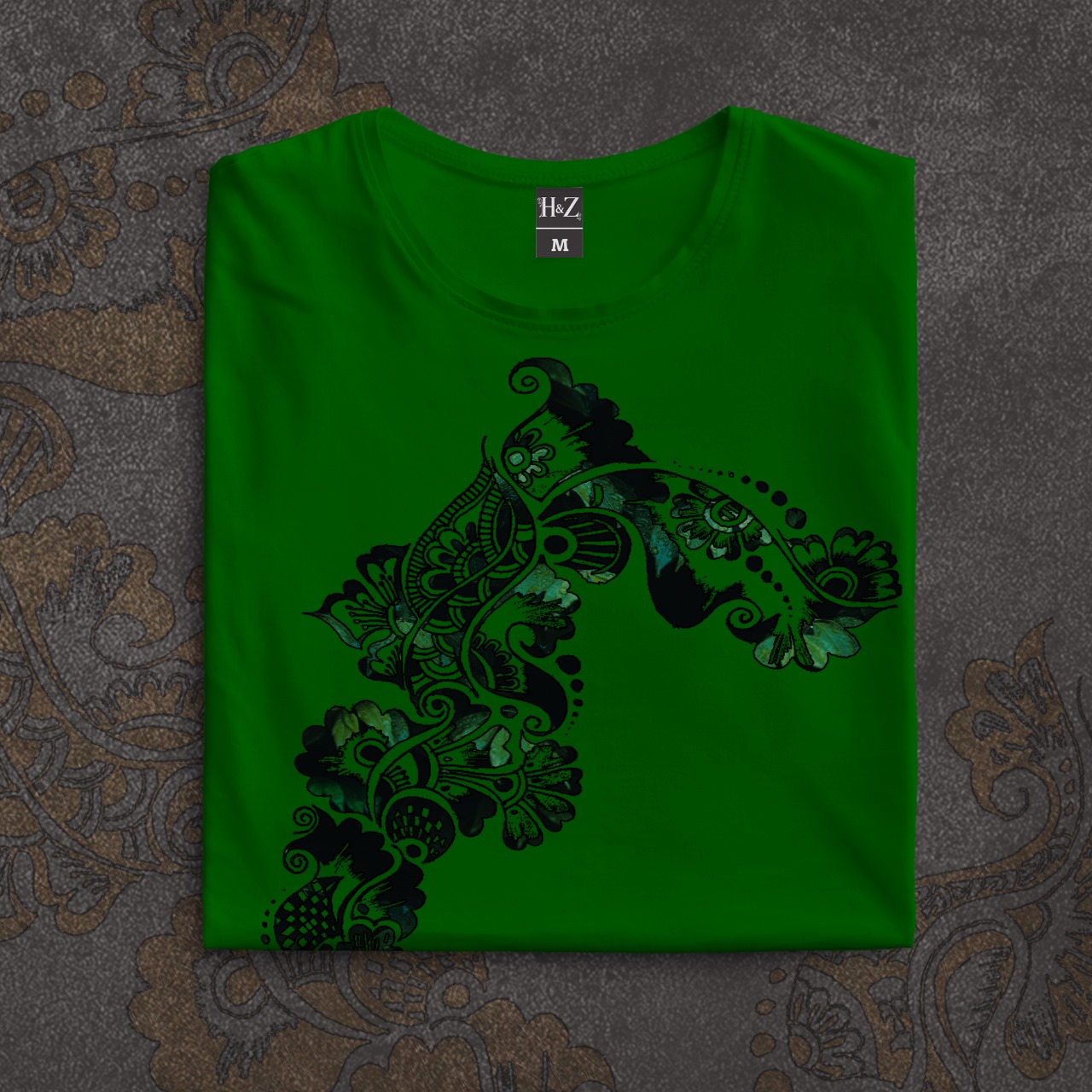 Inkleaf Art Unisex Crew Neck T-Shirt - Image 11