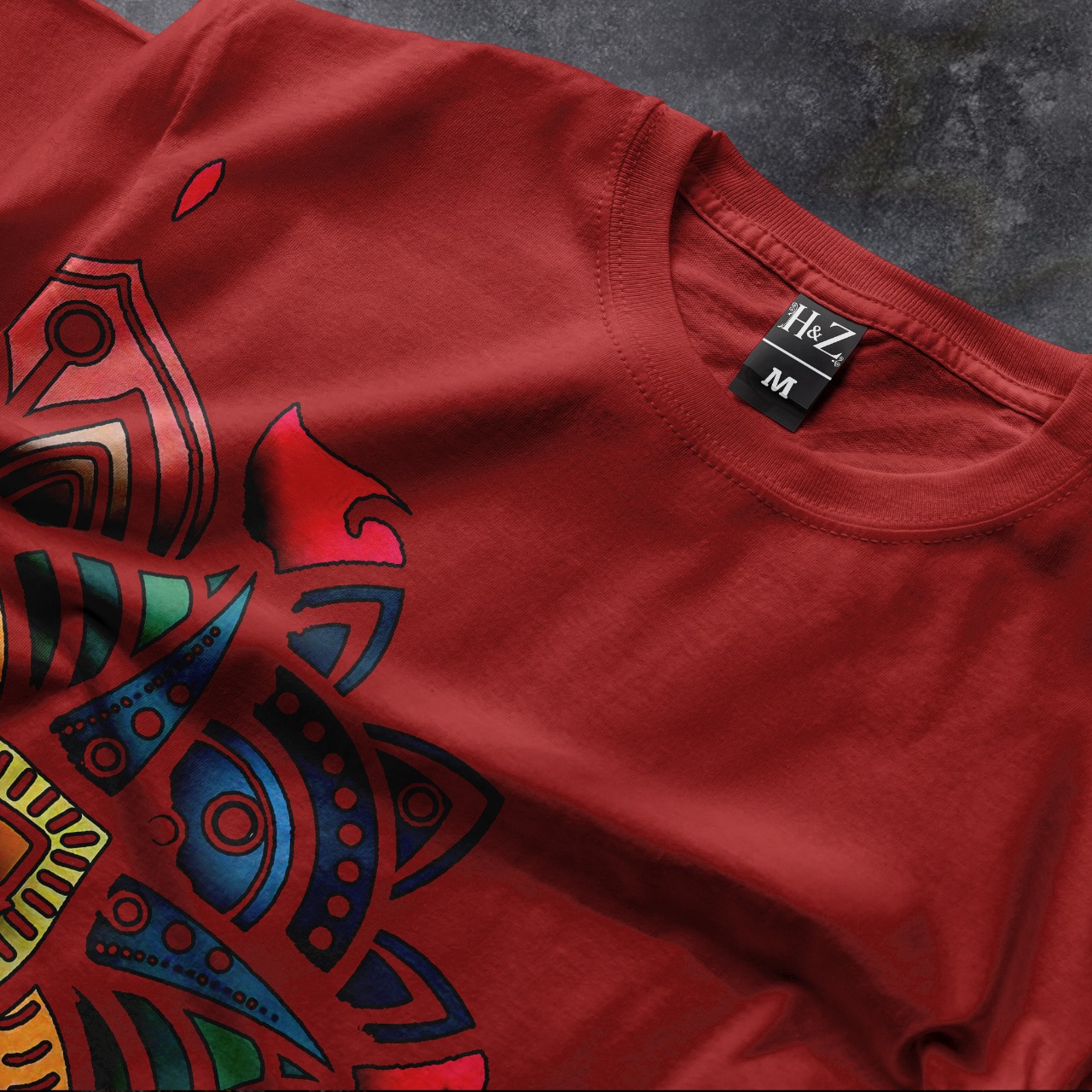 Aurora Mandala Edition Crew Neck T-Shirt - Image 38