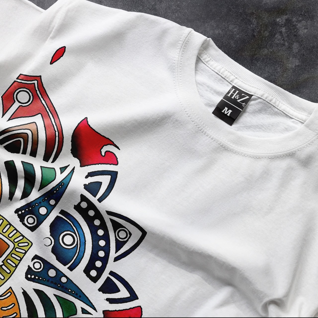 Aurora Mandala Edition Crew Neck T-Shirt - Image 2