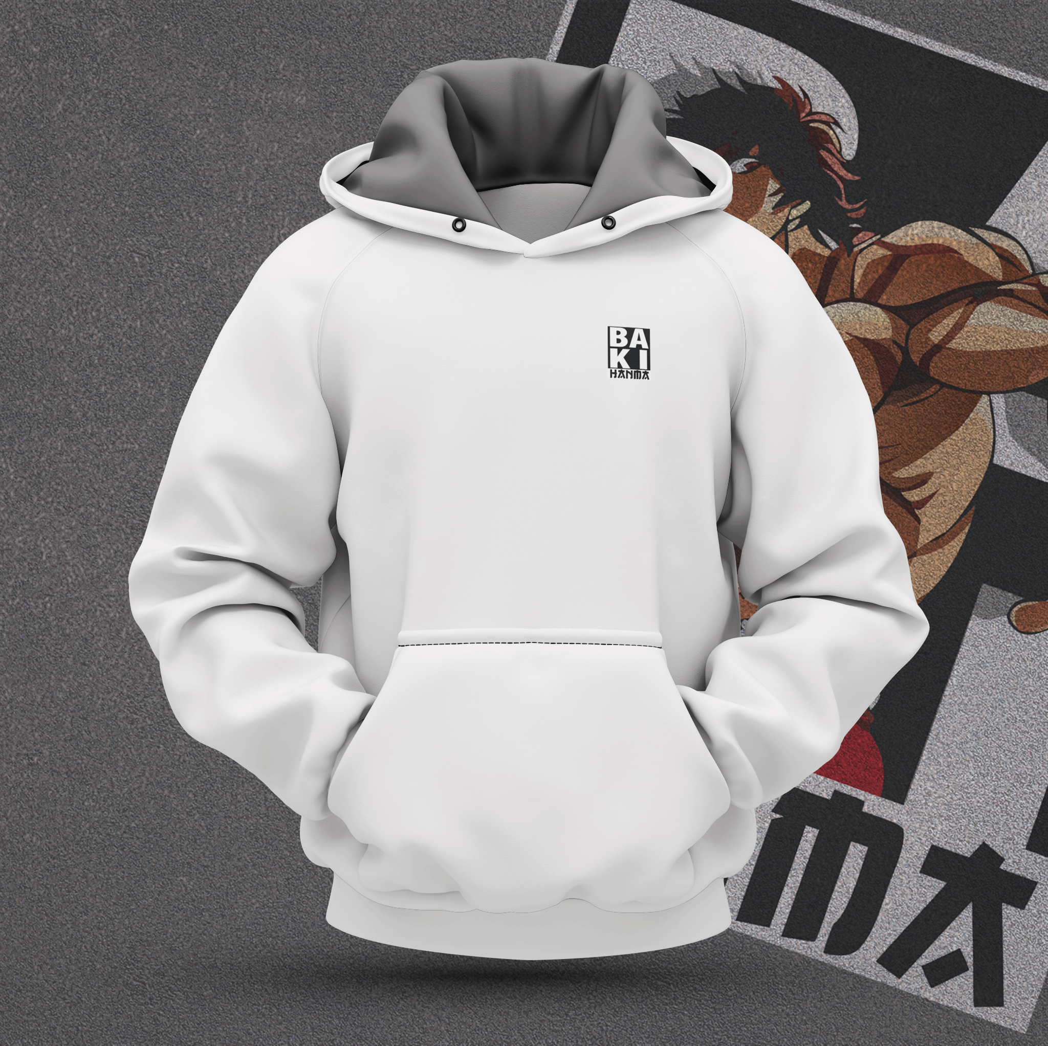 Hoodies-Baki Hanma 2