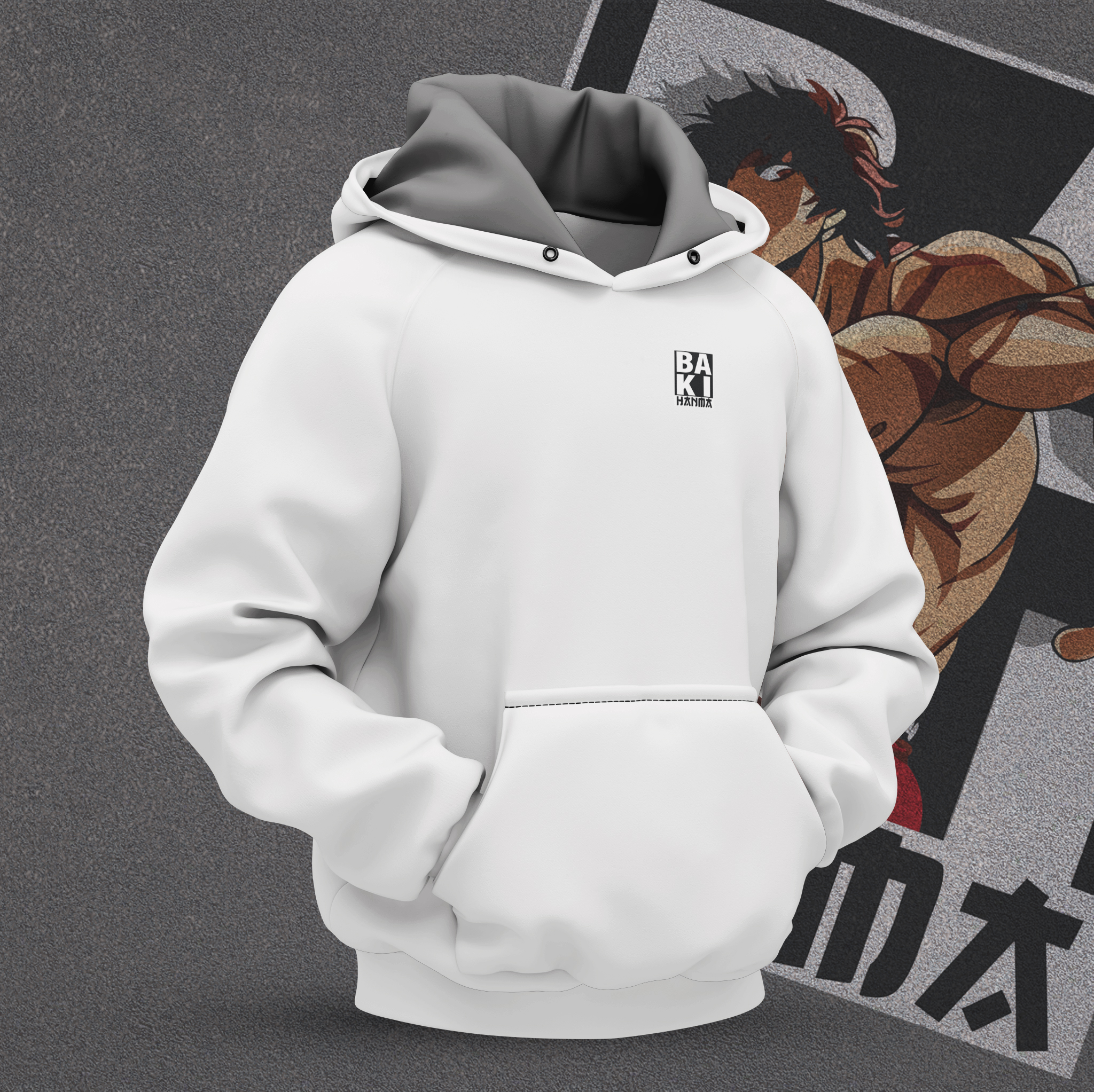 Hoodies-Baki Hanma 1