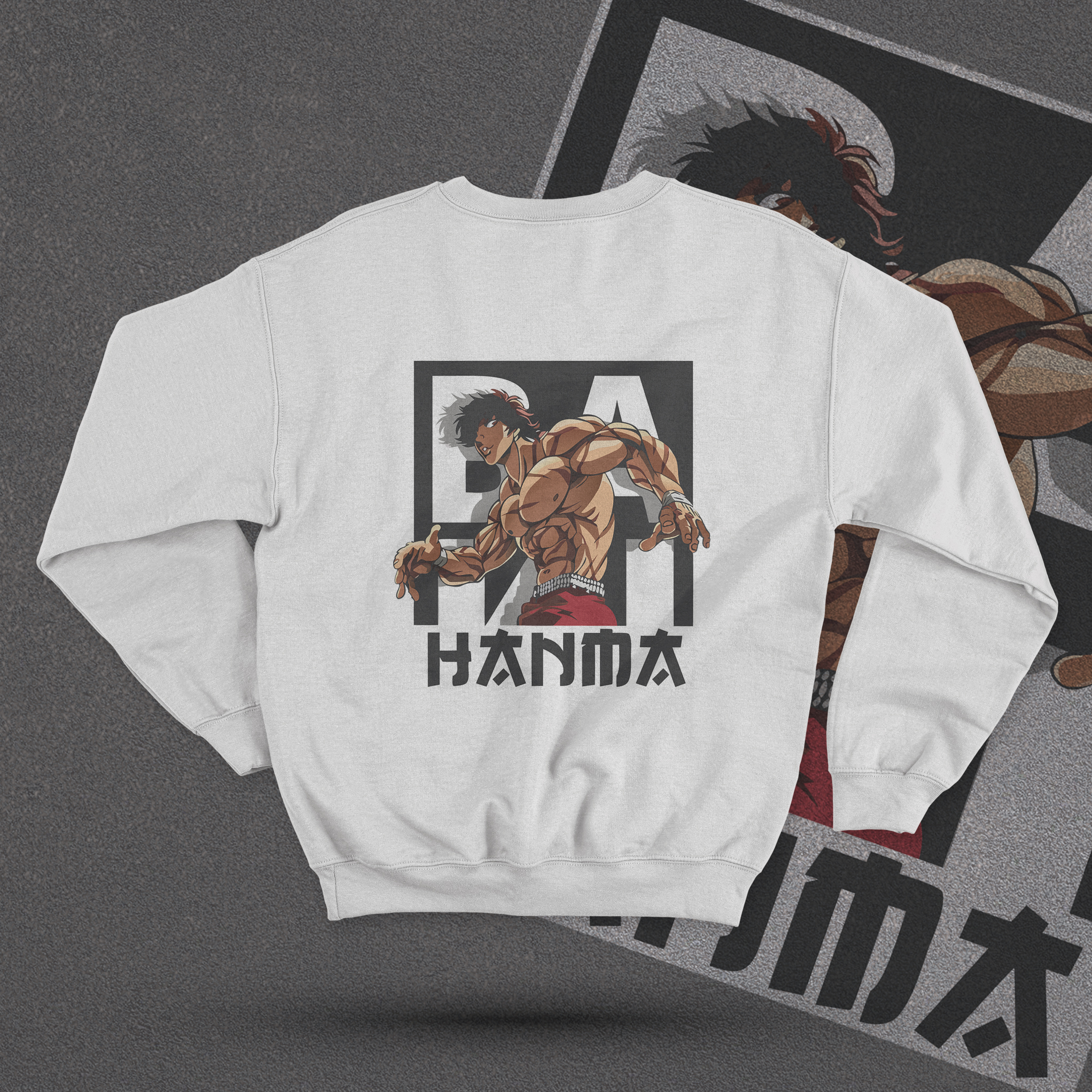 SweatShirt-Baki Hanma 5