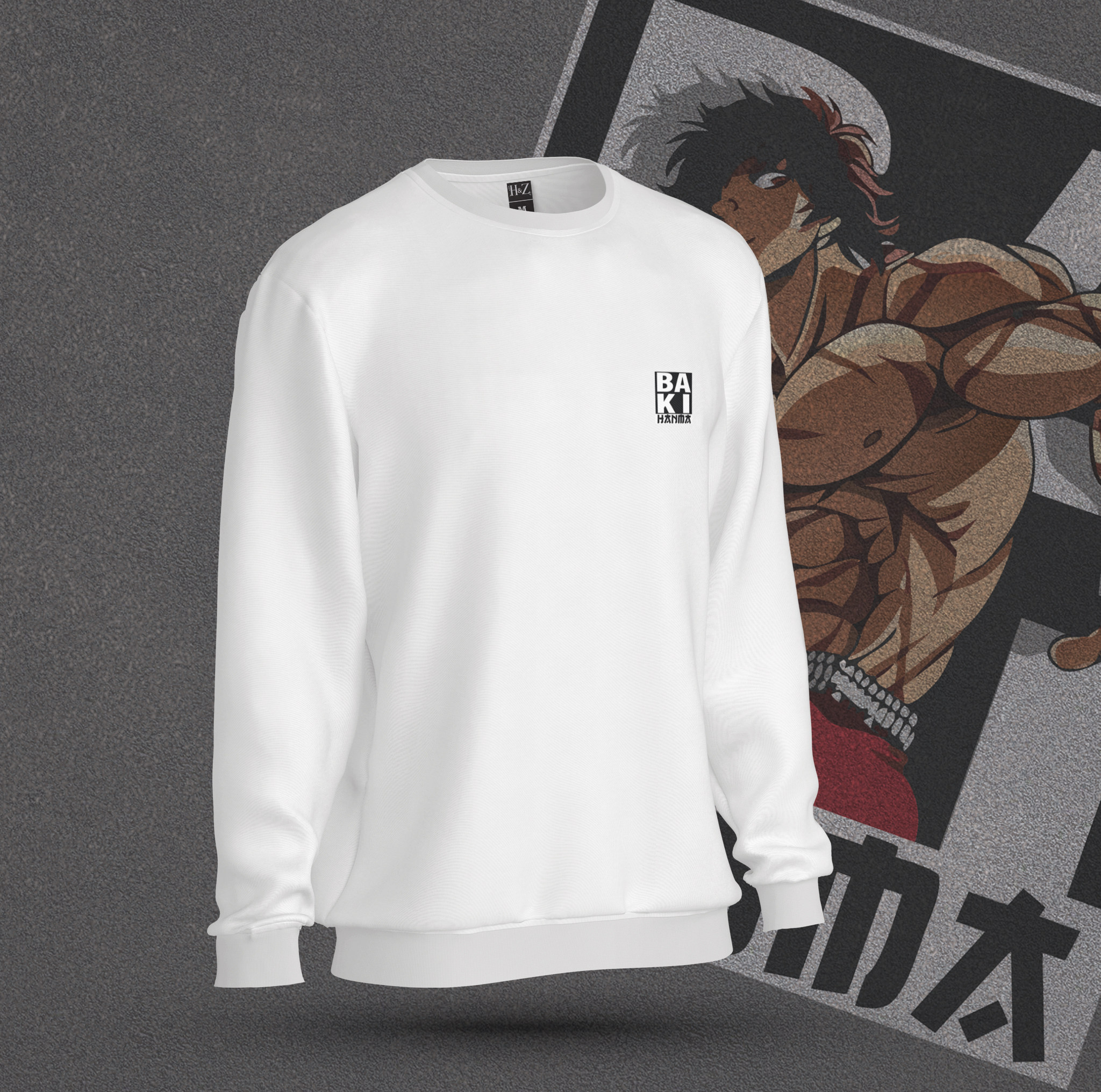 SweatShirt-Baki Hanma 3