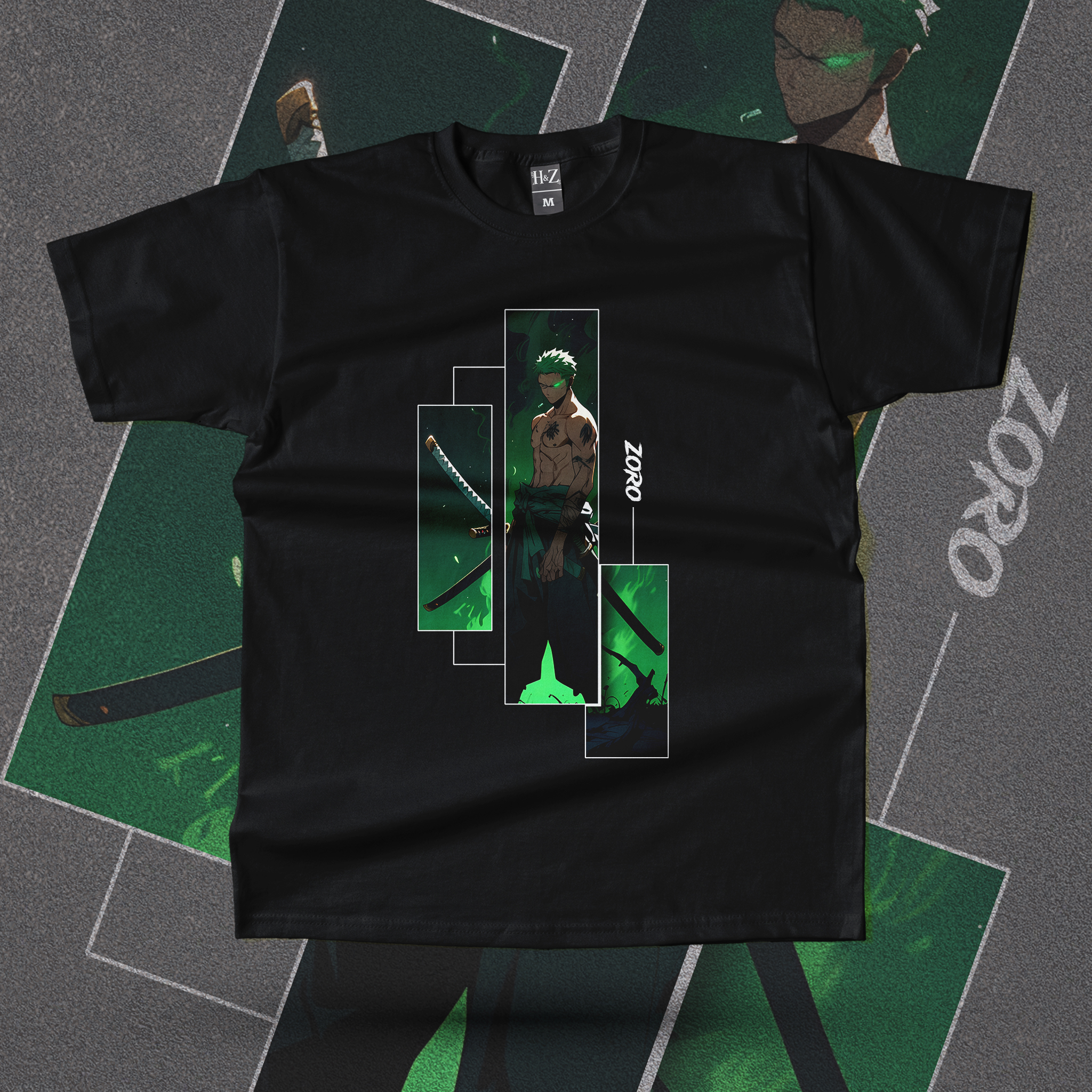 Roronoa Zoro Unisex Crew Neck T-Shirt